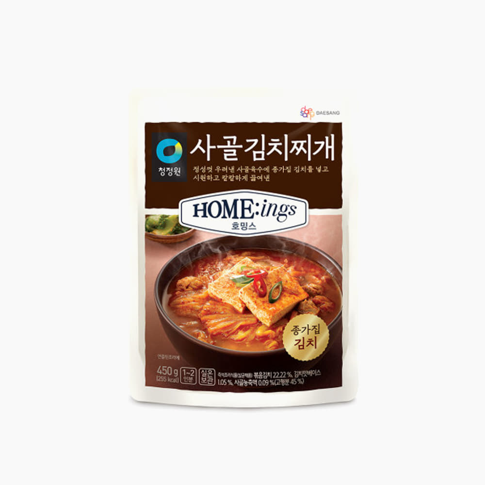 [청정원] 사골김치찌개 450g