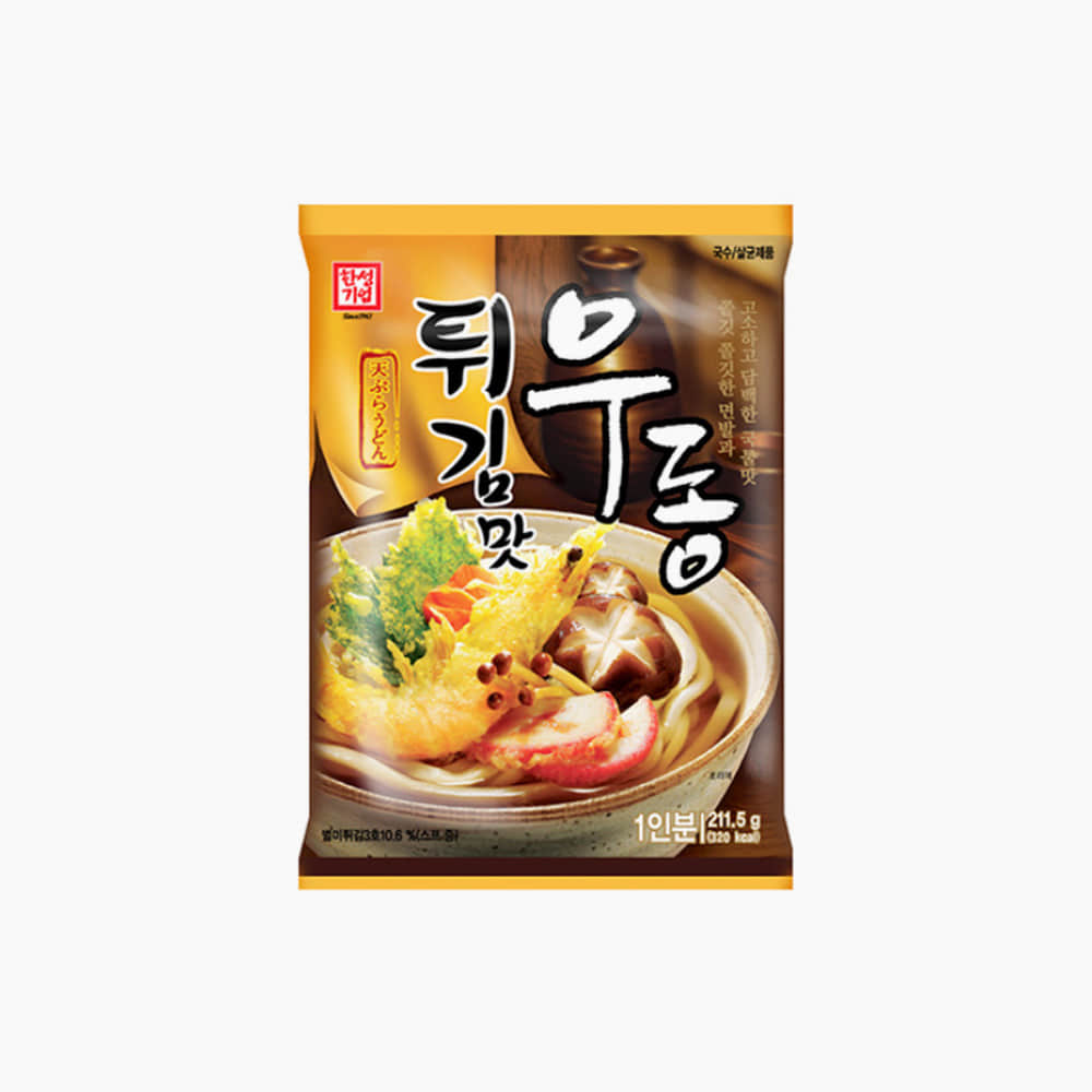 [한성] 튀김맛우동 1인분 211.5g
