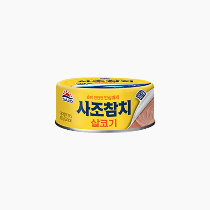 [사조] 안심따개 살코기 참치 100g