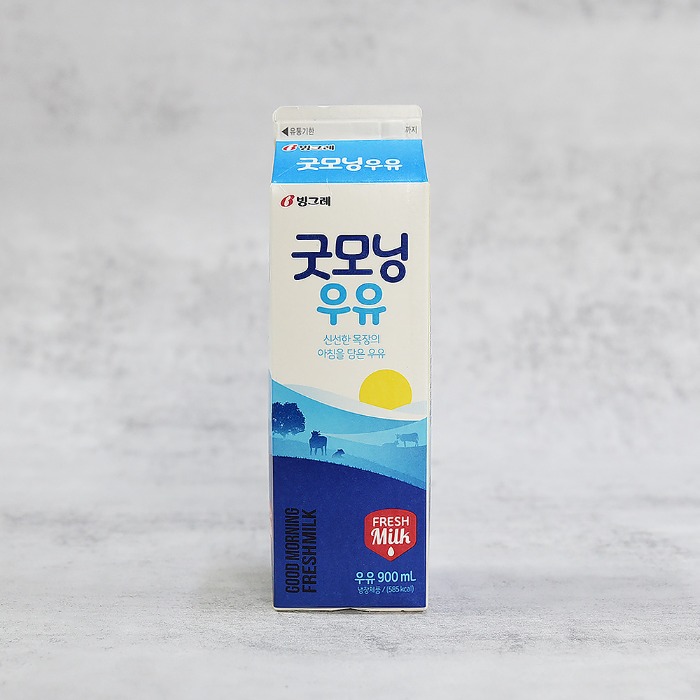 [빙그레] 굿모닝우유 900ml