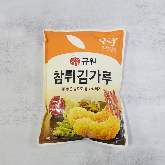 [큐원] 참튀김가루 1kg